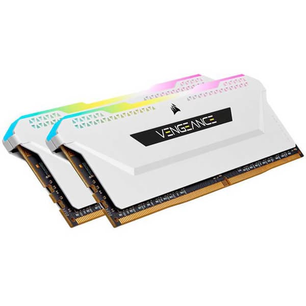 Corsair Ram-muisti Vengeance Rgb Pro Sl 16gb 2x8gb Ddr4 3200mhz Valkoinen