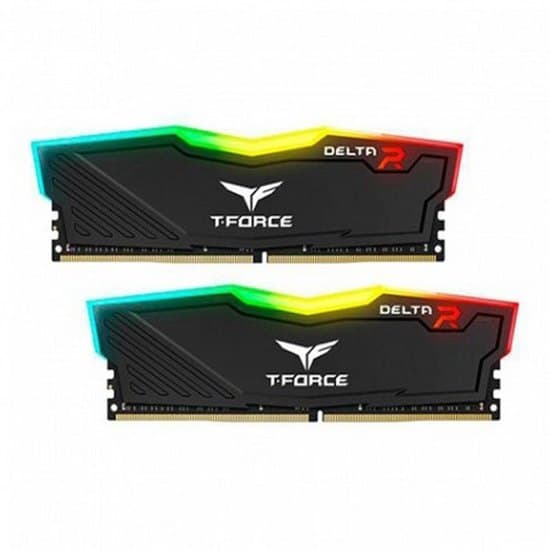 Team Group Ram-hukommelse Delta 32gb 2x16gb Ddr4 3600mhz Sort