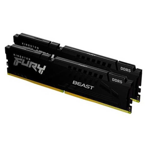 Kingston Ram-muisti Fury Beast 16gb 2x8gb Ddr5 5600mhz Musta