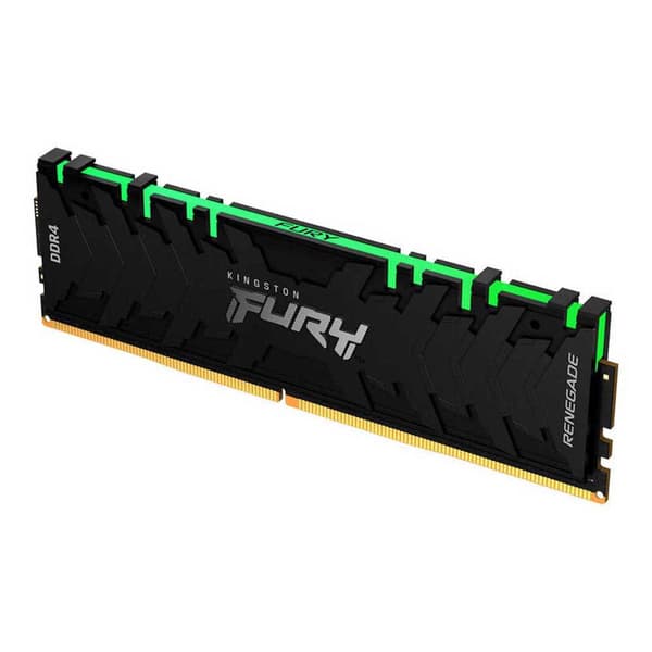 Kingston Ram-muisti Fury Beast Rgb Cl4 16gb 2x8gb Ddr5 5200mhz Musta