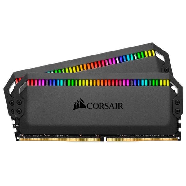 Corsair Ram-minne Dominator Platinum Rgb 16gb 2x8gb Ddr4 3200mhz Silver