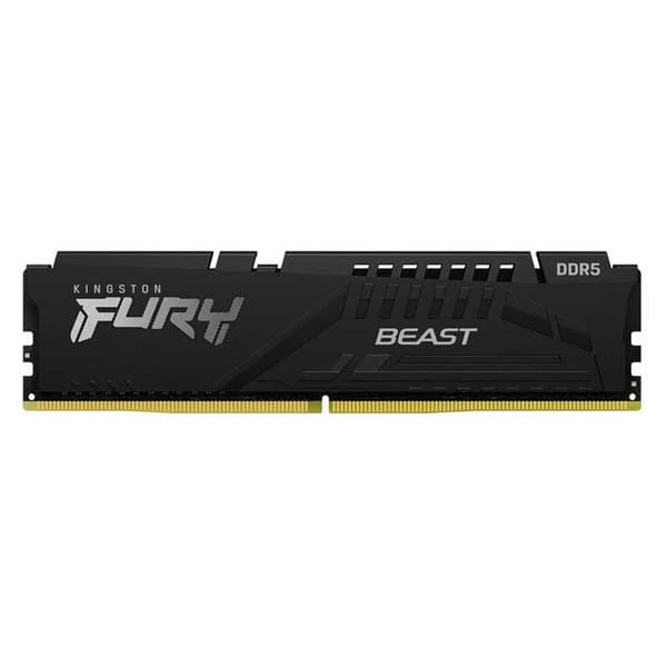 Kingston Hukommelse Ram Fury Beast 1x16gb Ddr5 5200mhz Søvfarvet