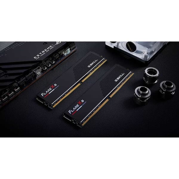 G.skill Minnesram F5-6000j3238f16gx2-fx5 32gb 2x16gb Ddr5 6000mhz Svart