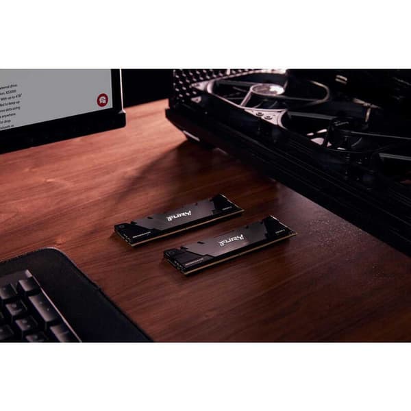 Kingston Muisti Ram Fury Renegade Kf432c16rb12k2/32 32gb 2x16gb Ddr4 3200mhz