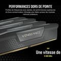 Miniatyrbillede 3 af 3: RAM-minne - CORSAIR - Vengeance RGB DDR5 RAM 32GB (2x16GB) 6000MHz CL30 Intel XMP iCUE-kompatibel - Svart (CMH32GX5M2B6000C30)