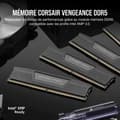 Miniatyrbillede 2 af 3: RAM-minne - CORSAIR - Vengeance RGB DDR5 RAM 32GB (2x16GB) 6000MHz CL30 Intel XMP iCUE-kompatibel - Svart (CMH32GX5M2B6000C30)
