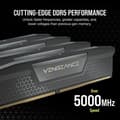 Pikkukuva 3 / 5: RAM-minne - CORSAIR - Vengeance DDR5 RAM 32GB (2x16GB) 5600MHz CL40 Intel XMP iCUE-kompatibel - Svart (CMK32GX5M2B5600C40)