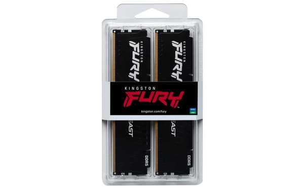 Kingston Technology FURY Beast -muistimoduuli 64 Gt 2 x 32 Gt DDR5 6000 MHz