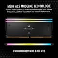 Miniatyrbillede 2 af 5: Corsair Dominator Titanium CMP64GX5M2X6600C32 hukommelsesmodul 64 GB 2 x 32 GB DDR5 6600 MHz (CMP64GX5M2X6600C32)