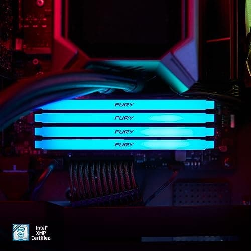 Kingston FURY Beast RGB 16GB 3200MT/s DDR4 CL16 DIMM PC-hukommelse KF432C16BB12A/16