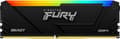 Miniatyrbillede 1 af 6: Kingston FURY Beast RGB 16GB 3200MT/s DDR4 CL16 DIMM PC-hukommelse KF432C16BB12A/16