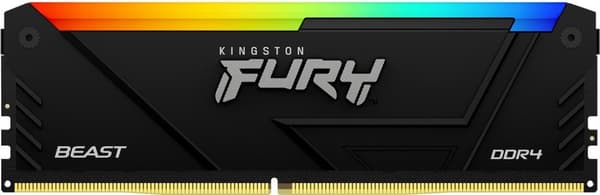 Kingston FURY Beast RGB 16GB 3200MT/s DDR4 CL16 DIMM PC-muisti KF432C16BB12A/16