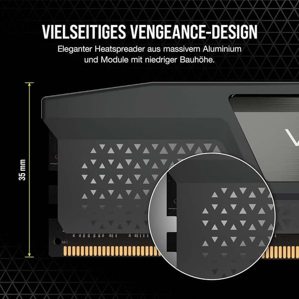 Corsair Muisti Ram Vengeance Cmk64gx5m2b6000z40 64gb 2x32gb Ddr5 6000mhz