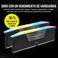 Miniatyrbillede 3 af 6: Corsair Hukommelse Ram Vengeance Cmh32gx5m2b6600c38 32gb 2x16gb Ddr5 6600mhz