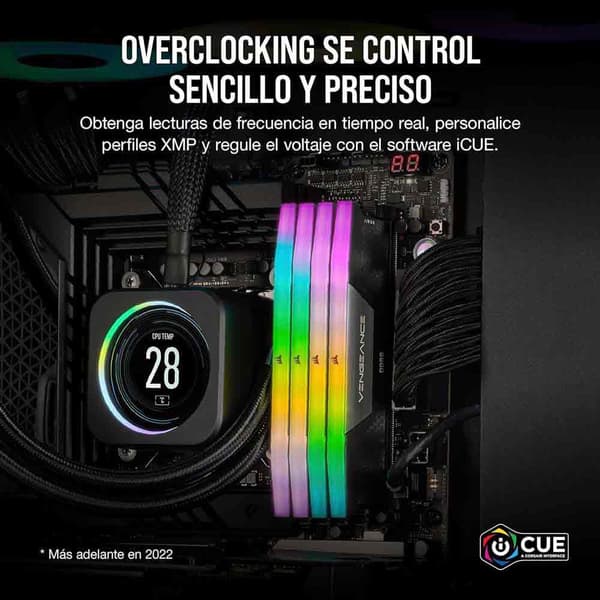 Corsair Hukommelse Ram Vengeance Cmh32gx5m2b6600c38 32gb 2x16gb Ddr5 6600mhz