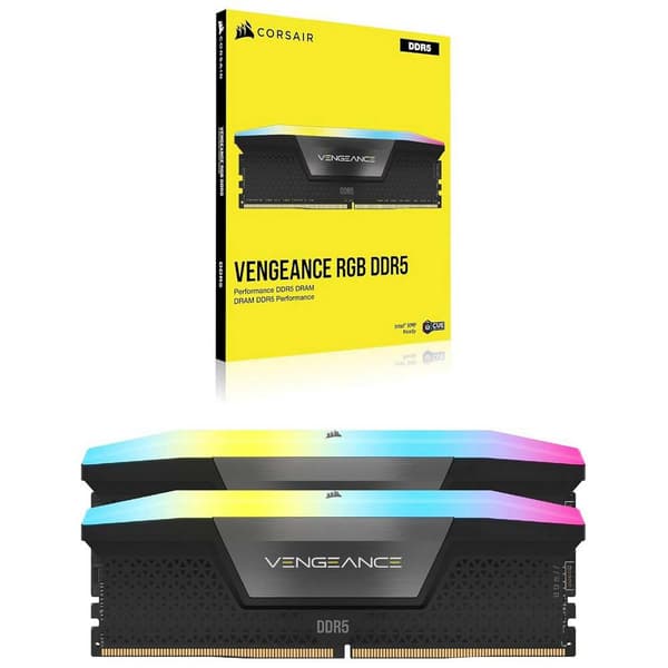 Corsair Hukommelse Ram Vengeance Cmh32gx5m2b6600c38 32gb 2x16gb Ddr5 6600mhz