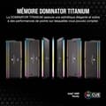 Pikkukuva 3 / 6: Corsair Muisti Ram Dominator Titanium Cmp64gx5m2b6400c32 64gb 2x32gb Ddr5 6400mhz