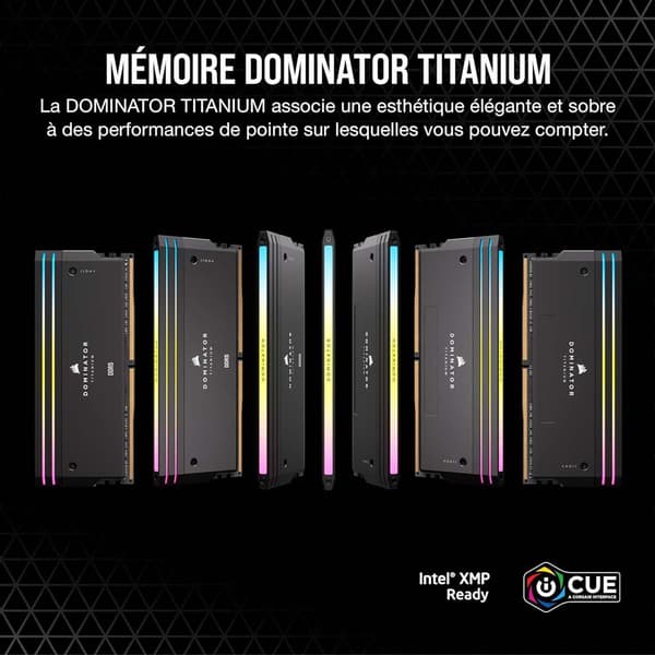 Corsair Muisti Ram Dominator Titanium Cmp64gx5m2b6400c32 64gb 2x32gb Ddr5 6400mhz