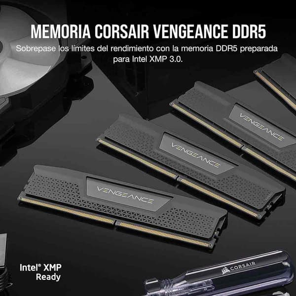 Corsair Muisti Ram Vengeance Cmk32gx5m2b6000c30 32gb 2x16gb Ddr5 6000mhz
