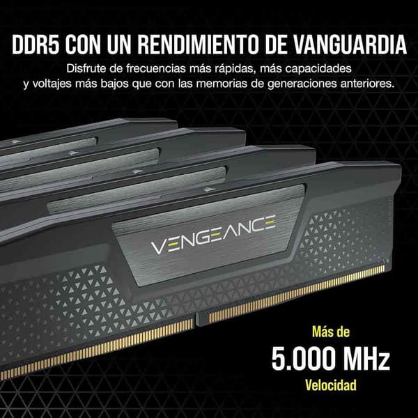 Corsair Muisti Ram Vengeance Cmk32gx5m2b6000c30 32gb 2x16gb Ddr5 6000mhz
