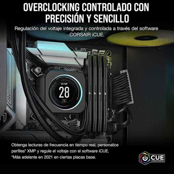 Corsair Muisti Ram Vengeance Cmk32gx5m2b6000c30 32gb 2x16gb Ddr5 6000mhz