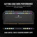 Miniatyrbild 6 av 10: Corsair Dominator Platinum Rgb 32gb 2x16gb Ddr5 5600mhz Ram Svart