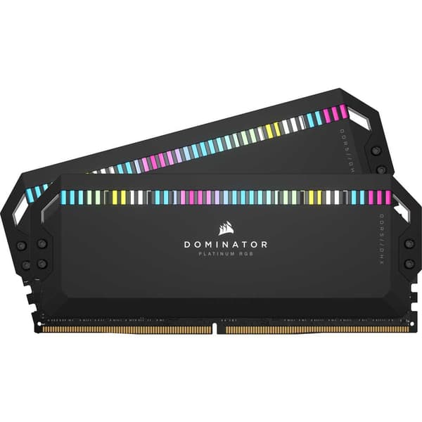 Corsair Dominator Platinum Rgb 32gb 2x16gb Ddr5 5600mhz Ram Svart