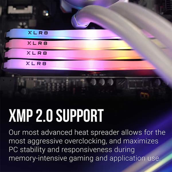 Pny Xlr8 Gaming Epic Rgb 1x8gb Ddr4 3200mhz Ram Musta