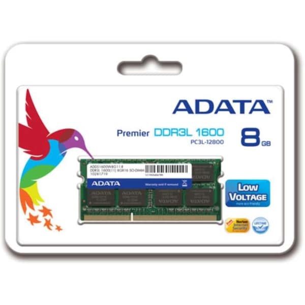 Adata Adds1600w8g11-s 8gb Ddr3 1600mhz Ram Musta
