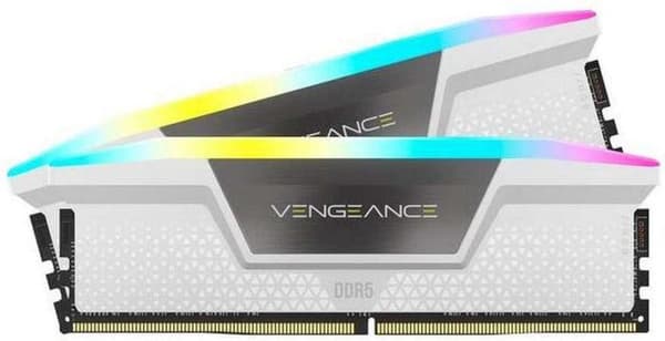 Corsair Vengeance RGB CMH32GX5M2E6000C36W Minnesmodul 32 GB 2 x 16 GB DDR5 6000 MHz ECC (CMH32GX5