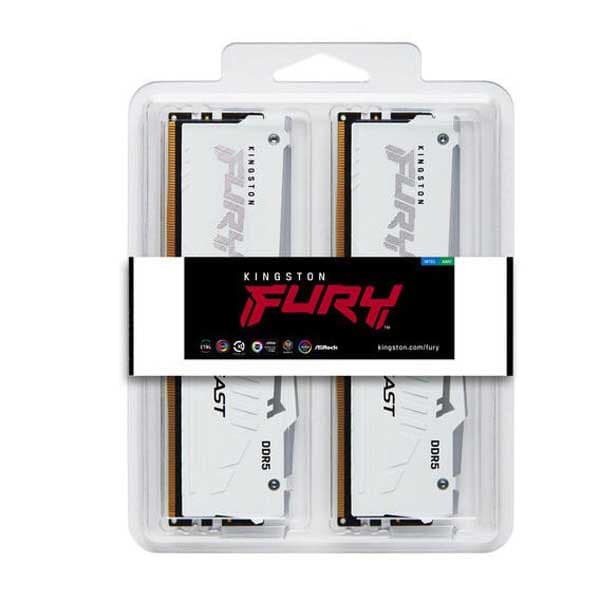 Kingston Kf556c36bweak2-32 Fury Beast Rgb 32gb 2x16gb Ddr5 5600mhz Ram
