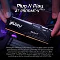 Pikkukuva 3 / 6: Kingston Kf560c30bbea-16 Fury Beast Rgb 1x16gb Ddr5 6000mhz Ram-muisti