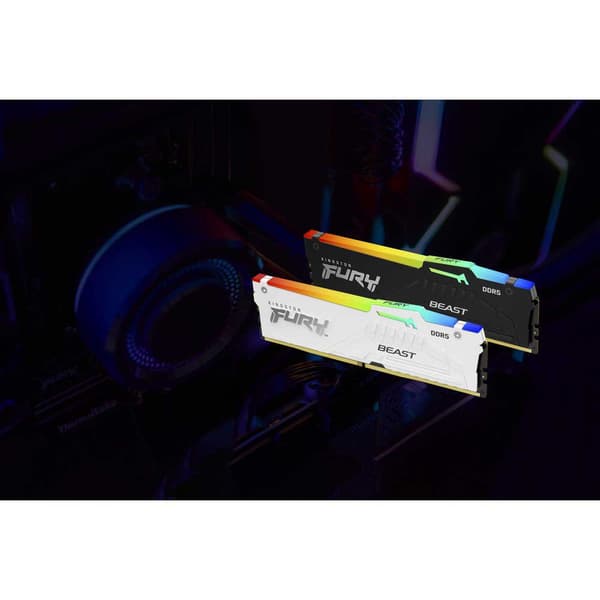 Kingston Kf560c30bba-32 Fury Beast Rgb 1x32gb Ddr5 6000mhz Ram-minne
