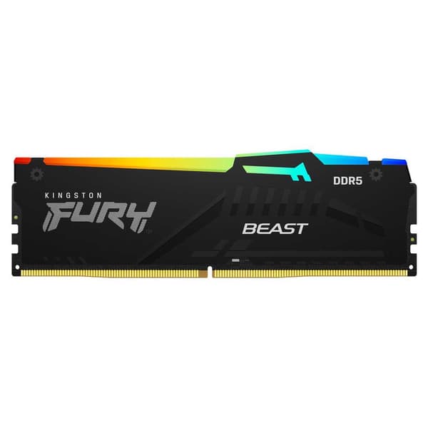 Kingston Kf560c30bba-32 Fury Beast Rgb 1x32gb Ddr5 6000mhz Ram-minne