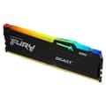 Miniatyrbild 1 av 10: Kingston Kf560c30bba-32 Fury Beast Rgb 1x32gb Ddr5 6000mhz Ram-minne
