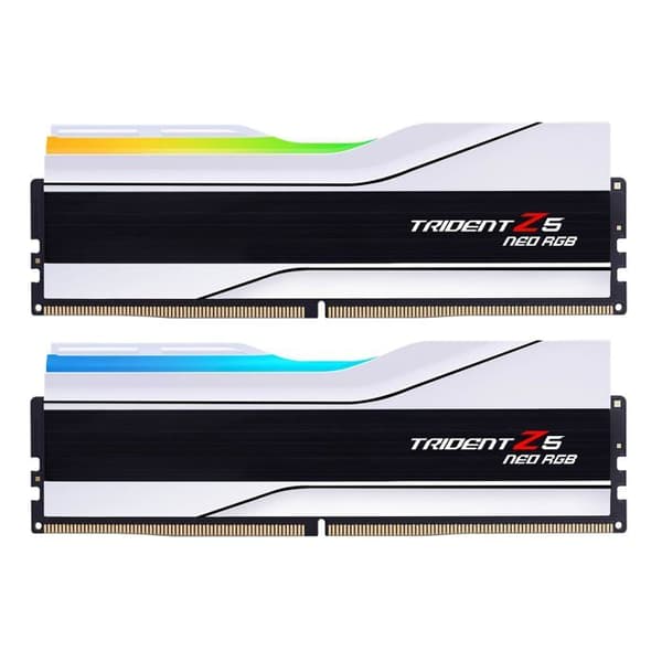 RAM - GSKILL - Trident Z5 Neo RGB-serien - 64 GB - DDR5 6000 MHz CL30 - Vit - Dual Channel