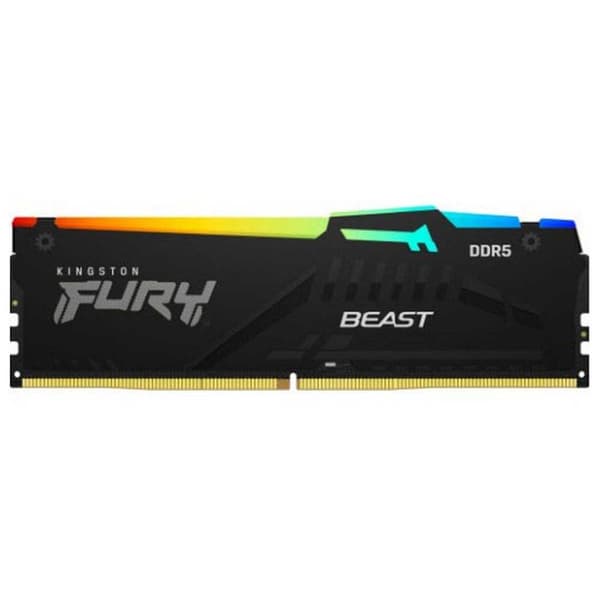 Kingston Fury Beast Rgb Cl38 Kf 1x32gb Ddr5 4800mhz Ram-muisti Musta