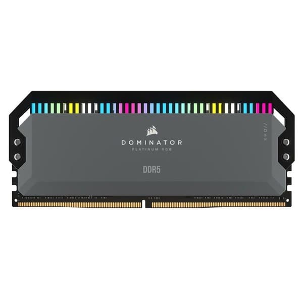 Corsair Dominator Platinum RGB - DDR5 - Kit - 64GB: 2 x 32GB - DIMM 288-PIN - 5600 MHz / PC5-44800 - CL40 Cool Grey () -