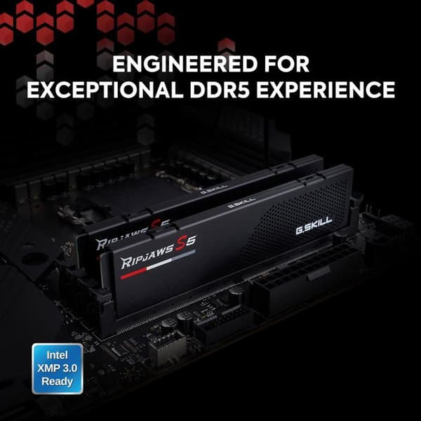 RAM-minne G.SKILL D596GB 6400-32 RIPJAWS S5 K2 - DDR2 SDRAM - Dual Channel - 32 GB - 800 Mhz - 1,8 V - DIMM