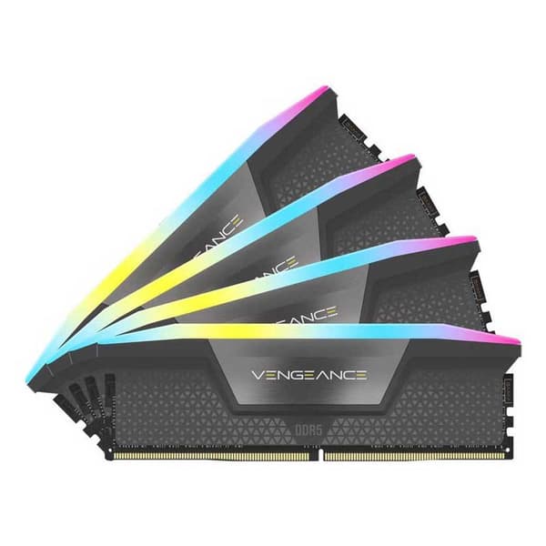Corsair Cmh64gx5m4b5600z36 Vengance Rgb 64gb 4x16gb Ddr5 5600mhz Ram-hukommelse