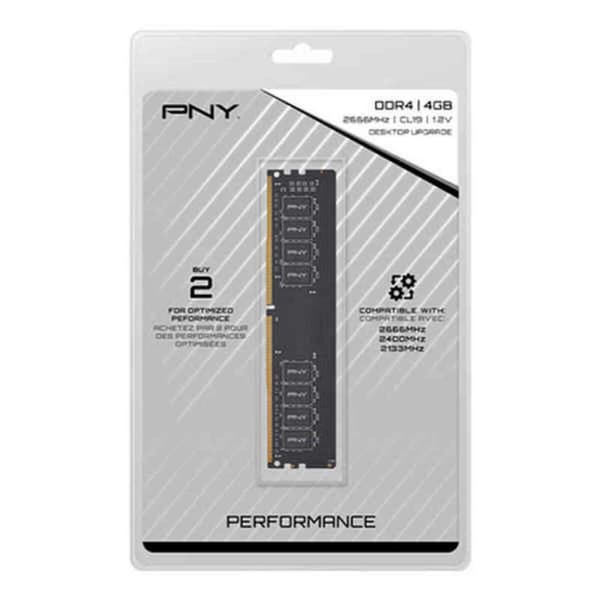 RAM-Minne PNY MD4GSD42666 4 GB DDR4 2666 MHz CL19 40 g 4 GB DDR4 2666 MHz CL19