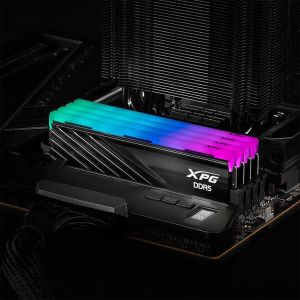 Adata Lancer Blade Rgb Ax5u6400c3216g-dtlabrbk 32gb 2x16gb Ddr5 6400mhz Ram-minne