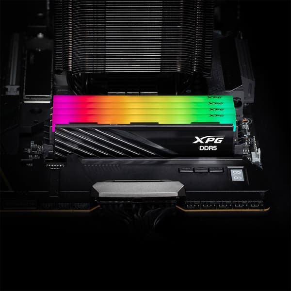Adata Lancer Blade Rgb Ax5u6400c3216g-dtlabrbk 32gb 2x16gb Ddr5 6400mhz Ram-minne
