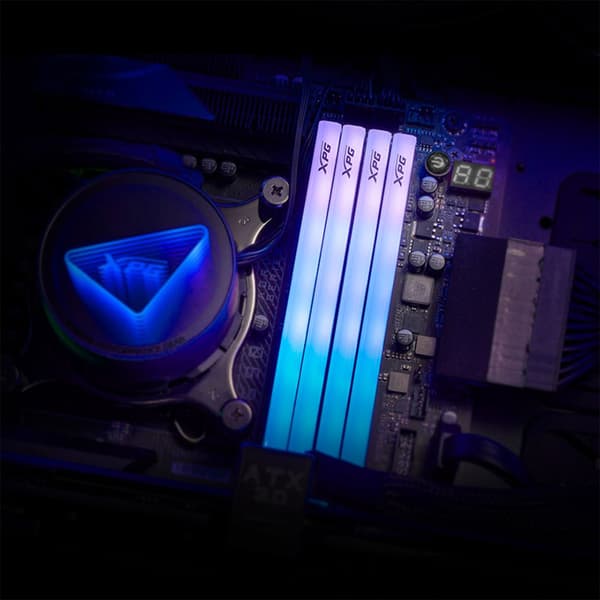 Adata Lancer Blade Rgb Ax5u6400c3216g-dtlabrbk 32gb 2x16gb Ddr5 6400mhz Ram-minne