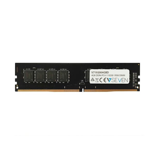V7 V7192001x4gbd 1x4gb Ddr4 2400mhz Ram-hukommelse Grøn