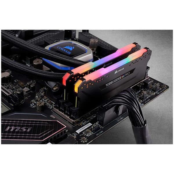Corsair Vengeance Rgb Pro C15 16gb 2x8gb Ddr4 3000mhz Ram-hukommelse Sort
