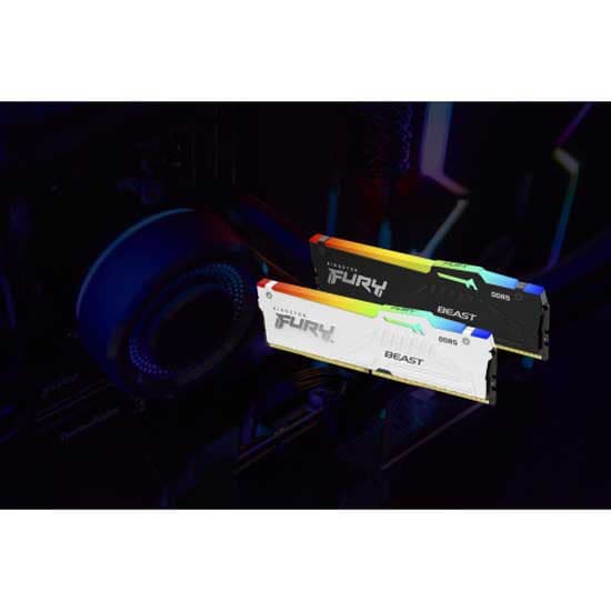 Kingston Kf560c30bwa-16 Fury Beast Rgb 1x16gb Ddr5 6000mhz Ram-muisti