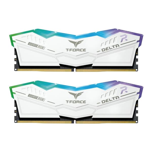 RAM-hukommelse Team Group FF4D564G6000HC38ADC01 2 x 32 GB Hvid