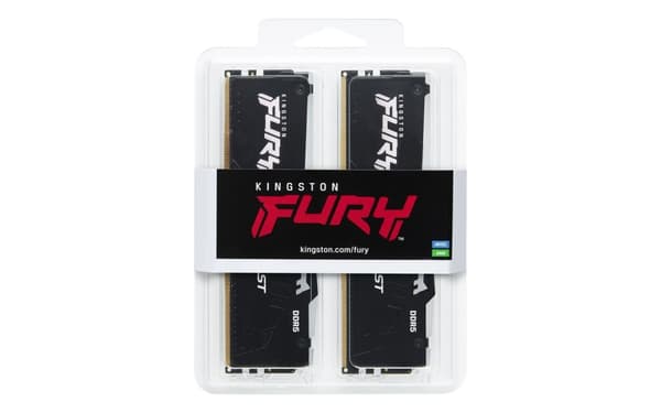 Kingston Technology FURY Beast 32GB 5600MT/s DDR5 CL36 DIMM (sæt med 2) RGB