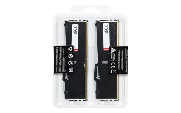 Kingston Technology FURY Beast 32GB 5600MT/s DDR5 CL36 DIMM (sæt med 2) RGB
